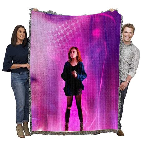 Ready Player One Movie Olivia Cooke Art Mis Woven Blanket