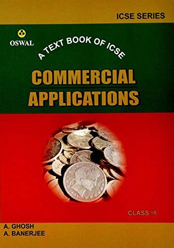 Commercial Applications Textbook For Icse Class 9 Ansh Book Store