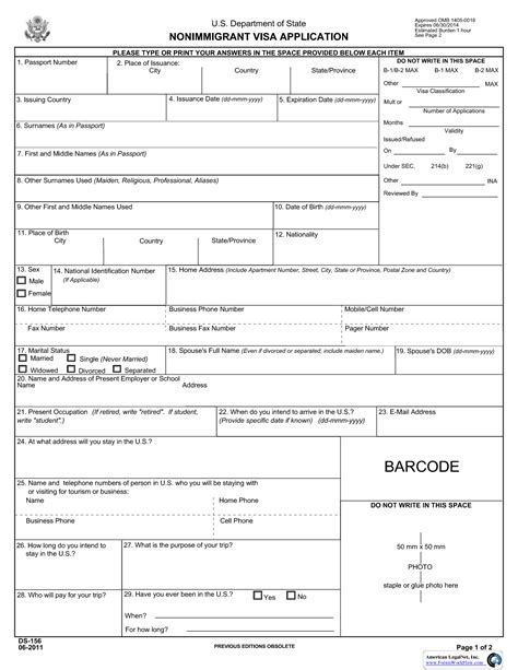 United States Visa Application Form Online