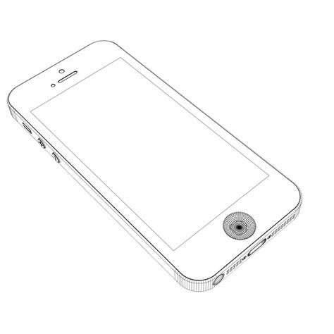 Cell Phone Drawing At Getdrawings Free Download