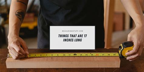 11 Things That Are 17 Inches Long Measuring Stuff