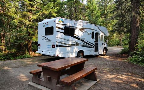 Clearwater Lake Campground Wells Gray Provincial Park Clearwater