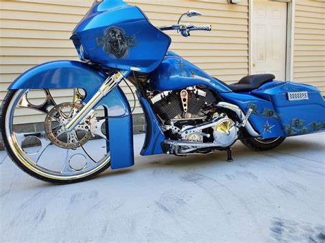 2008 Harley Davidson Roadglide Custom Big Wheel Bagger For Sale In