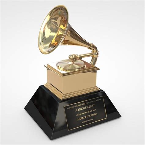 Grammys Award 3d Model Ad Grammysawardmodel Grammy Grammy
