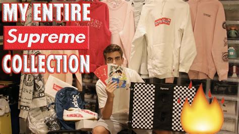 Insane Hypebeast Supreme Collection Youtube