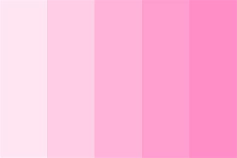 Monochrome Pink Color Palette