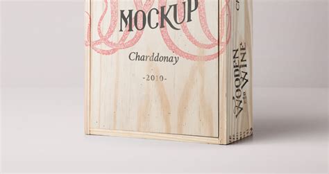 psd wine wood box mockup vol psd mock  templates pixeden