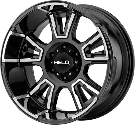 Helo Series 20 Inch 8x170 Wheel Rim He914 20x9 0mm Black