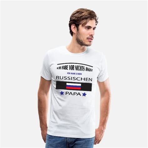 russischer papa männer premium t shirt spreadshirt t shirt shirts t shirt männer