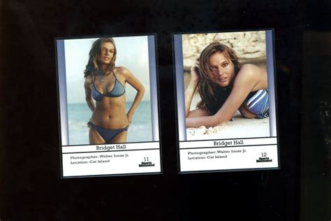 sports illustrated 2006 bridget hall swimsuit card 12 hot actress model on ebid united