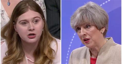 Bbc Question Time Leaders Debate Woman Explains Reality Of Work Assessments To Theresa May