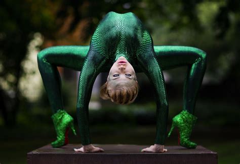 The Beauty And Flexibility Of The Human Body Contortionist Figure