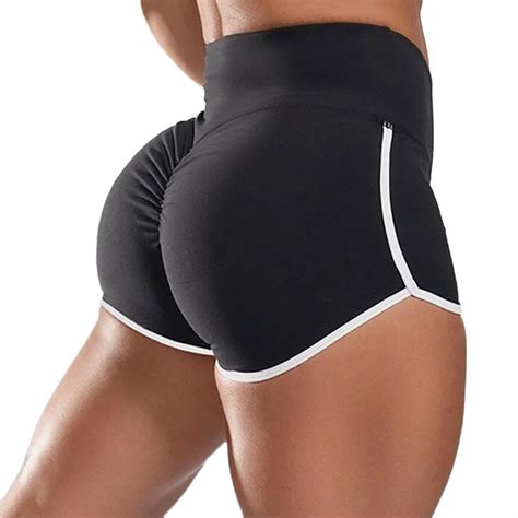 Fittoo Fittoo Women Workout Shorts Scrunch Butt Pants Gym Running Casual Yoga Short Rucher