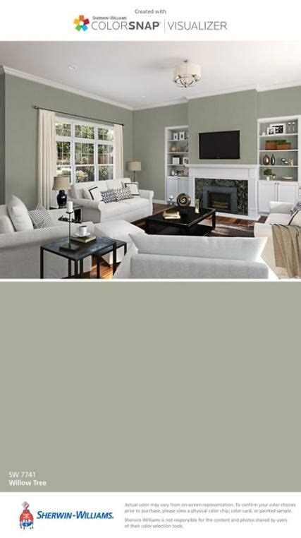 Best Willow Tree Sherwin Williams Ideas Grey Furniture Living Room