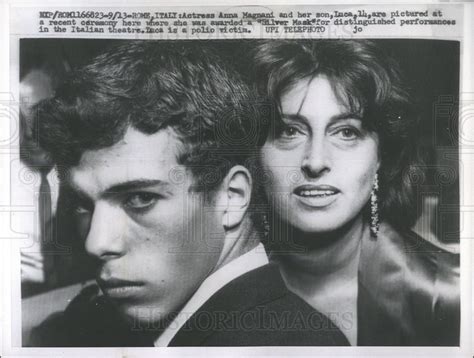 Maybe you would like to learn more about one of these? 1968 Press Photo Actress Anna Magnani and son Luca ...