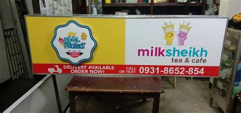 Panaflex Signage With Photographic Sticker And 3d Build Up Tagum City