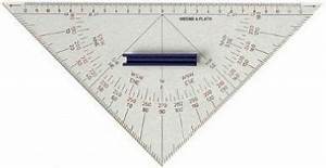 Weems Plath Chart Plotting Protractor Triangle With Handle Only 17 75