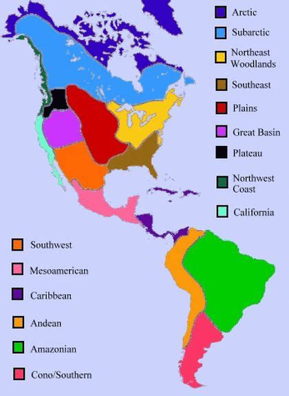 Cultural Areas Of The Americas Native American Culture Native American Language Native