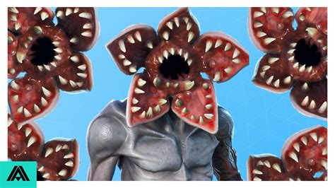 Demogorgon Skin Gameplay In Fortnite Youtube