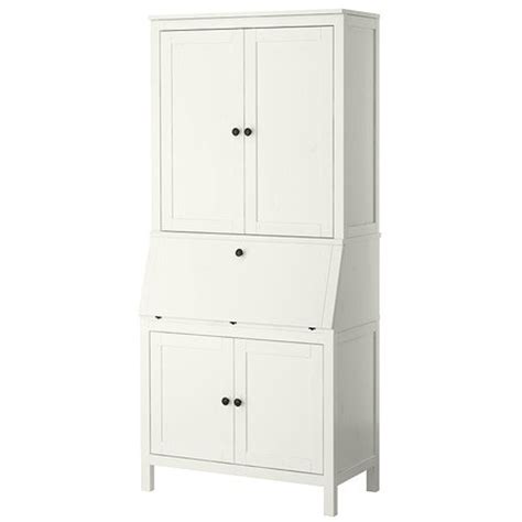 Ikea Secretary With Add On Unit White Stain 35x77 12 8202011826