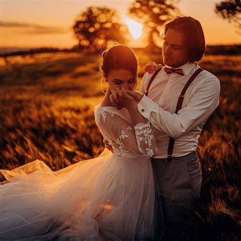 This Sunset From Our Wedding Photoshoot Rpics