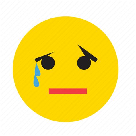 Crying Emoticons Face Sad Smiley Tear Icon Download On Iconfinder
