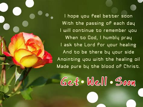 Get Well Soon Wishes For Christians Pictures Images