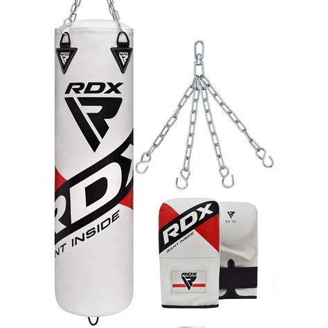 Rdx Punching Bag For Boxing Training 4ft 5ft Unfilled Heavy Bag Set