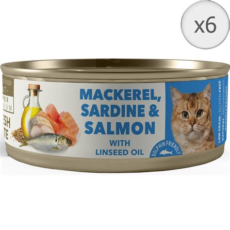 Hrana Umeda Pentru Pisici Amity Super Premium Adult Macrou Sardine Si
