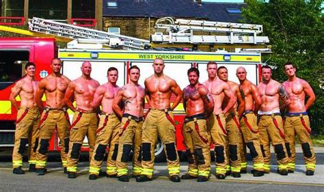 Hunky Fireman Charity Calendar Is Praised By The Queen Life Life