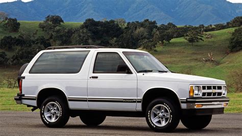 The Chevy S 10 Blazer Joins The Lineup In 1983 Cnet