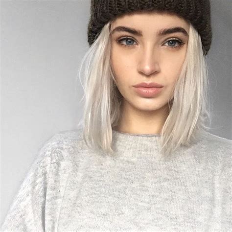 Pinterest Misshrenae Short White Hair Alternative