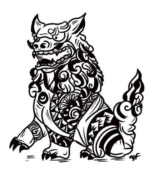 Tatted Shisa Isurflikeagirl Digital Art And Ai Places And Travel Asia