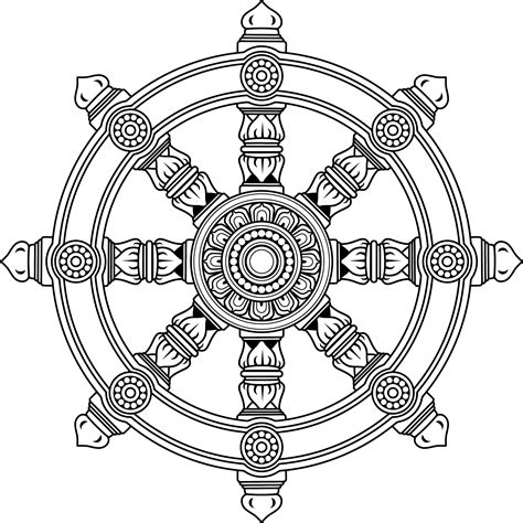 11 Wheel Of Dharma Clipart Preview Big Image Png Hdclipartall