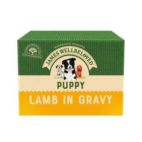 James Wellbeloved Pouch Puppy Lamb And Rice Single 150g Puppy Food Zoars