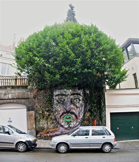 Pieces Of Street Art That Cleverly Interact With Nature D Street