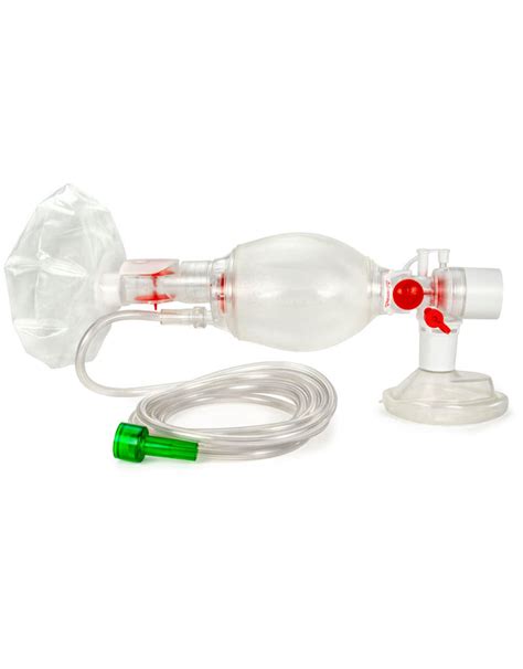 AMBU Bag SPUR II Infant Resuscitator W Infant Mask Oxygen Reservoir Pilot Outfitters