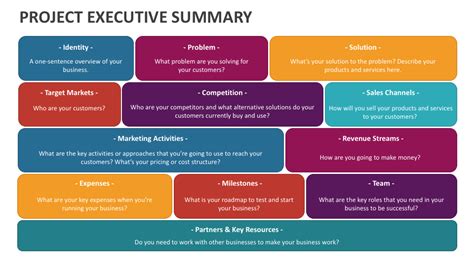 Project Executive Summary Powerpoint Presentation Slides Ppt Template