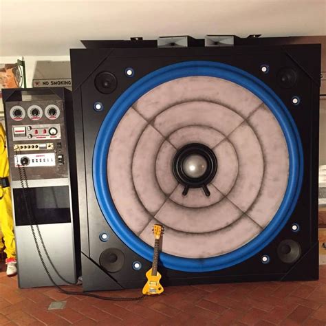 Back To The Future Mega Speaker By Mat Bedogni Measures 2500mm X