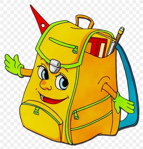 School Bag Cartoon Png 1476x1537px Watercolor Backpack Bag