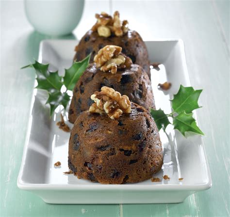 The heroes of this tale are yummy. Individual Christmas Puddings | Delicious christmas ...