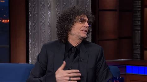 Howard Sterns Extended Late Show Interview