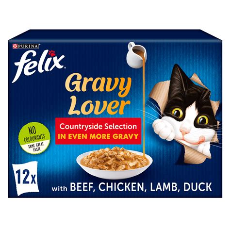 Felix® Gravy Lover Countryside Selection Wet Cat Food Purina
