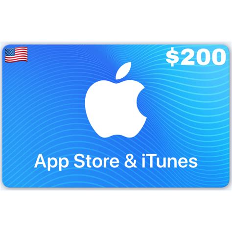 Apple ITunes Gift Card US 200