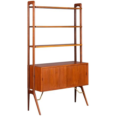 Free custom bookcase quote call mike @ 212 896 5005 Kurt Ostervig Danish Freestanding Teak Bookshelf Wall Unit ...
