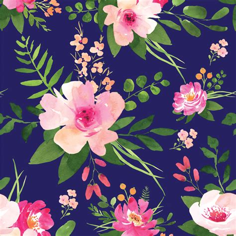 Pink Watercolor Flowers Wallpapers Top Free Pink Watercolor Flowers