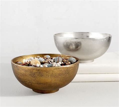 Decorative Metal Bowls Pottery Barn