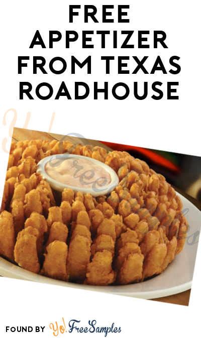 Free Appetizer From Texas Roadhouse Text Required