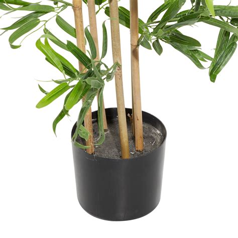 Artificial Bamboo Plants Indoor 77 Green In Greenbrown By Homethreads