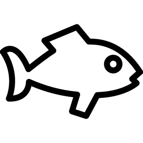 Fish Icon Line Iconpack Iconsmind